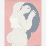 Vênus I by Milton Dacosta, Óleo sobre tela, offered Aug 2009