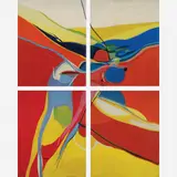Políptico by Maria Polo, Óleo sobre tela, offered Aug 2009