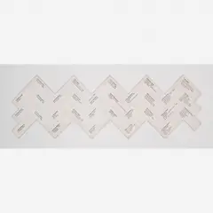 Exibition #5 by Jac Leirner, Etiqueta de papel e madeira, offered Aug 2009