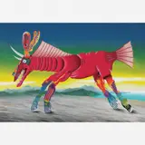 Animal extinto IV by Roberto Magalhães, Acrílica sobre tela, offered Aug 2009
