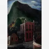 Paisagem by Di Cavalcanti, Óleo sobre tela, offered Aug 2009