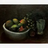 Natureza morta by Di Cavalcanti, Óleo sobre eucatex, offered Aug 2009