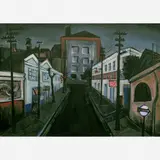 Paisagem urbana by Inimá de Paula, Óleo sobre tela, offered Aug 2009