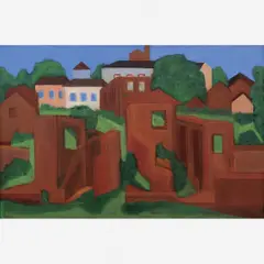 Sem título by Djanira da Motta e Silva, Óleo sobre tela, offered Aug 2009