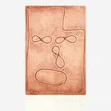 Antonio Dias, Abstrato infinito, circa 1980, Litografia