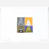 Leonilson, Milano, Crayon sobre papel