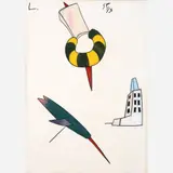 Leonilson, Untitled, Crayon sobre papel