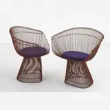 Warren Platner, Par de cadeiras modelo #1725a