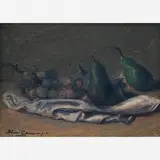 Natureza Morta by Iberê Camargo, Óleo sobre tela, offered May 2009