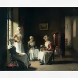 Joseph Bail, Sem Titulo, Óleo sobre tela