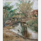 Paisagem by Iberê Camargo, ÓLEO SOBRE TELA, offered May 2009