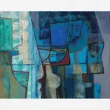 Roberto Burle Marx, Sem título, Óleo sobre tela