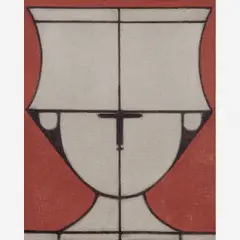 Figura com chapéu by Milton Dacosta, Óleo sobre tela, offered Dec 2008