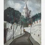 Rua Cândido Mendes by Inimá de Paula, Óleo sobre tela, offered Dec 2008
