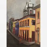 Emeric Marcier, Casario, Óleo sobre tela