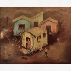 Morro by Orlando Teruz, Óleo sobre tela, offered Dec 2008
