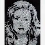 Vik Muniz, Pictures of diamond: Catherine Deneuve