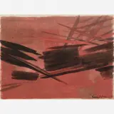 Tomie Ohtake, Sem título, Guache e nanquim sobre papel