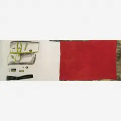 Sem título by Leonilson, Óleo sobre tela, offered Aug 2008