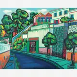 Paisagem by Inimá de Paula, Óleo sobre tela, offered Aug 2008