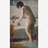 Haydéa Santiago, Nu, Óleo sobre tela,