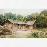 Paisagem rural by Oscar Pereira da Silva, ÓLEO SOBRE CARTÃO, offered Aug 2008