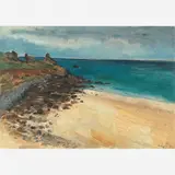 Emeric Marcier, Marinha, Óleo sobre tela