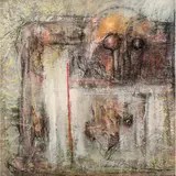Flavio Shiro, Metamorfose 1, Óleo sobre tela