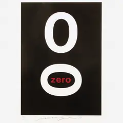 Zero by Almir Mavignier, Serigrafia, offered May 2008