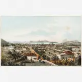 Eugène Cicére, Rio de Janeiro Catete e entrada da Barra, Litografia