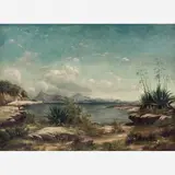 Estêvão Silva, Paisagem, Óleo sobre tela