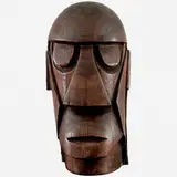Cabeça by Agnaldo dos Santos, Escultura em madeira, offered Nov 2007