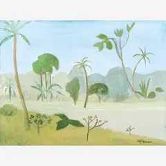 Paisagem by Rebolo, Óleo sobre tela, offered Nov 2007