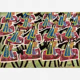 Cavalhada by Antônio Poteiro, Óleo sobre tela, offered Nov 2007