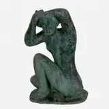 Mulher sentada by Bruno Giorgi, Escultura em bronze, offered Nov 2007