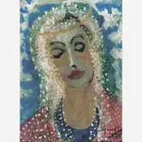 Madona by Alberto da Veiga Guignard, ÓLEO SOBRE MADEIRA, offered Nov 2007