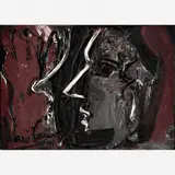 Perfil by Iberê Camargo, ÓLEO SOBRE MADEIRA, offered Nov 2007