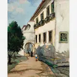 Sílvio Pinto, Mosteiro de São Bento, Óleo sobre tela