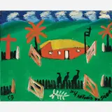 Paisagem Rural by José Antônio da Silva, Óleo sobre tela, offered Aug 2007