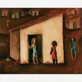 Favela by Orlando Teruz, Óleo sobre tela, offered Aug 2007