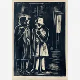 Oswaldo Goeldi, Noturno, Xilogravura
