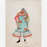 Cícero Dias, Figura, Aquarela