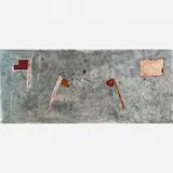 Antonio Dias, Sem título, Nanquim, aquarela e colagem sobre papel