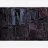 Signops VI by Iberê Camargo, Óleo sobre tela, offered Aug 2007