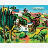 Paisagem de Belo Horizonte by Inimá de Paula, Óleo sobre tela, offered Aug 2007