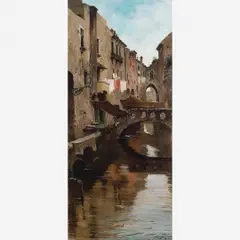 Veneza by Antonio Ferrigno, Óleo sobre tela, offered Aug 2007