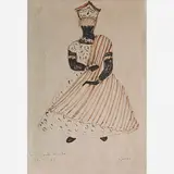Djanira da Motta e Silva, Santa Marta, Caneta hidrográfica sobre papel