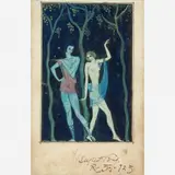 Ismael Nery, Bailarinos, Aquarela