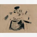 Marc Chagall, Sem titulo, Gravura em metal