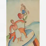 Cícero Dias, Sem tituo, Aquarela